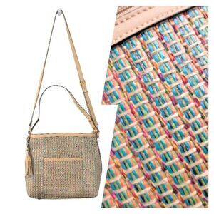 Simply Noelle Multicolor Fiesta Large Shoulder Bag Purse